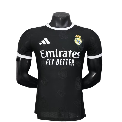 Real Madrid 2025/2026 Away Shirt – Black