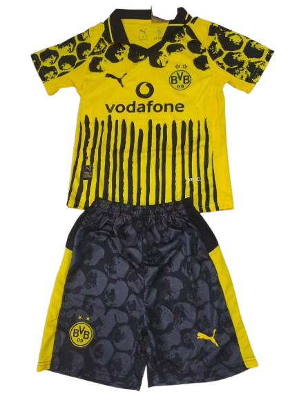 Borussia Dortmund Home Kit Kids 2025/2026